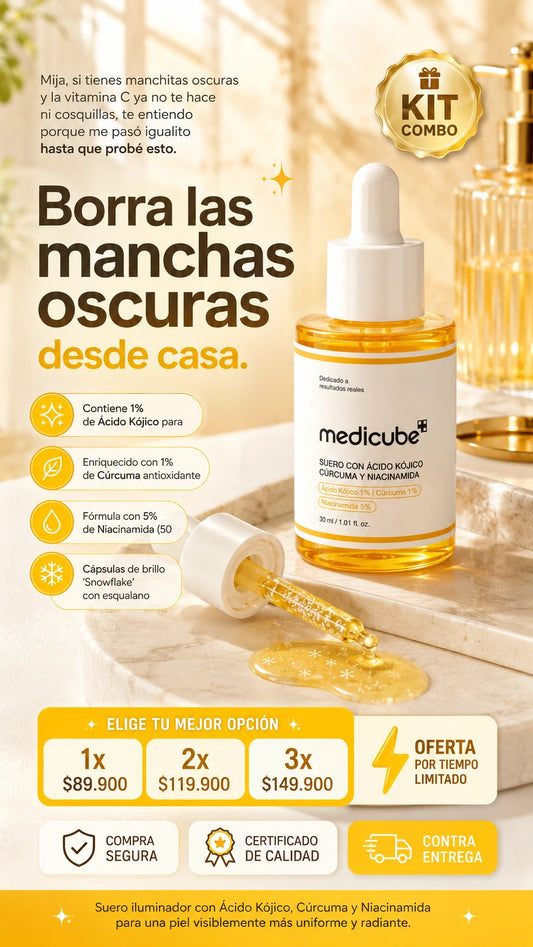 Medicube Kojic Acid Turmeric Niacinamide Serum Kit